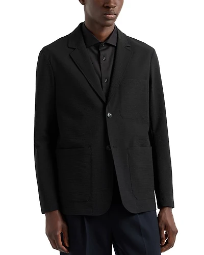 Technical Seersucker Blazer