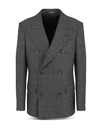 Grisaille Regular Fit Double Breasted Suit Jacket