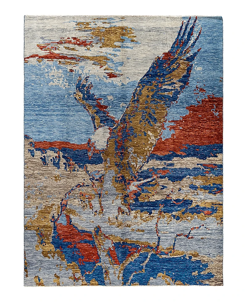 Bloomingdale's Indo Modern M7111 Area Rug, 9' x 12'