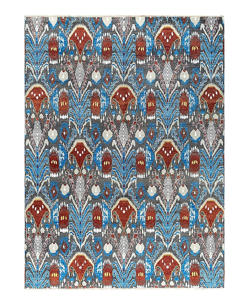 Bloomingdale's Indo Ikat M6008 Area Rug, 9' x 12'