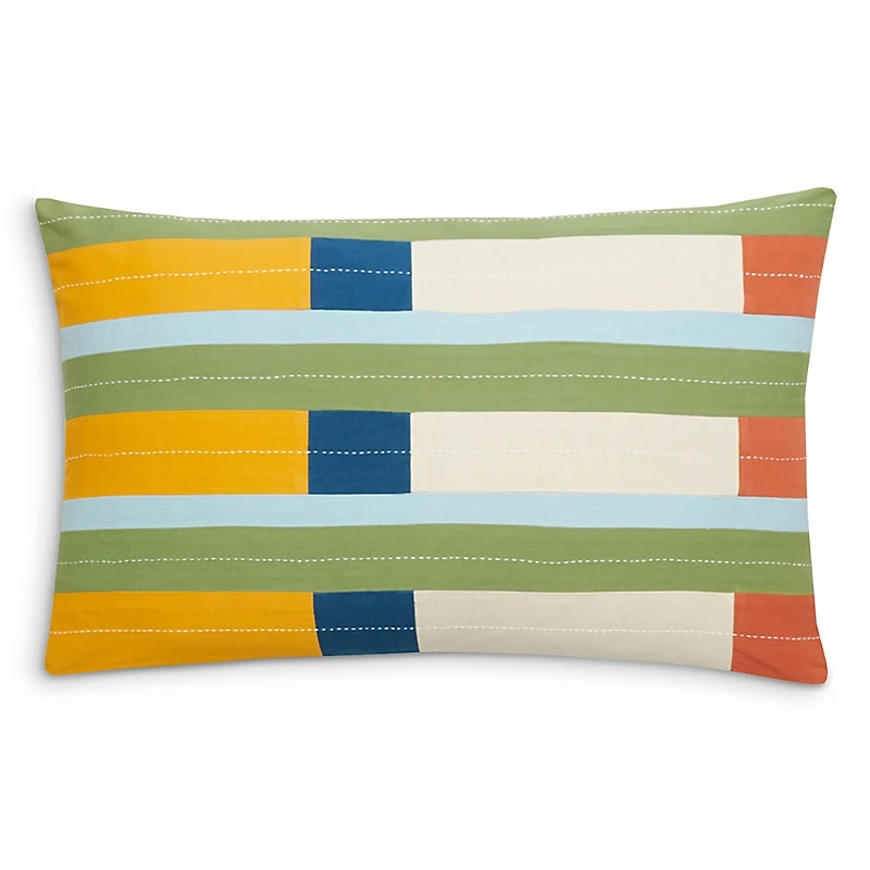 Anchal Stamp Lumbar Pillow