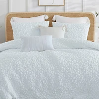 Floral Bubble Comforter Set