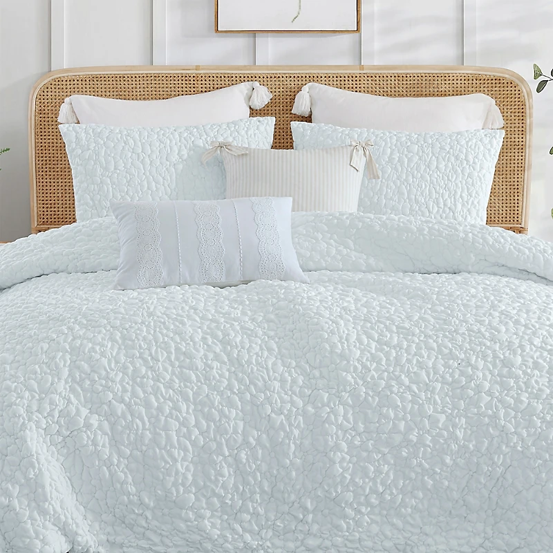 Peri Home Floral Bubble Comforter Set