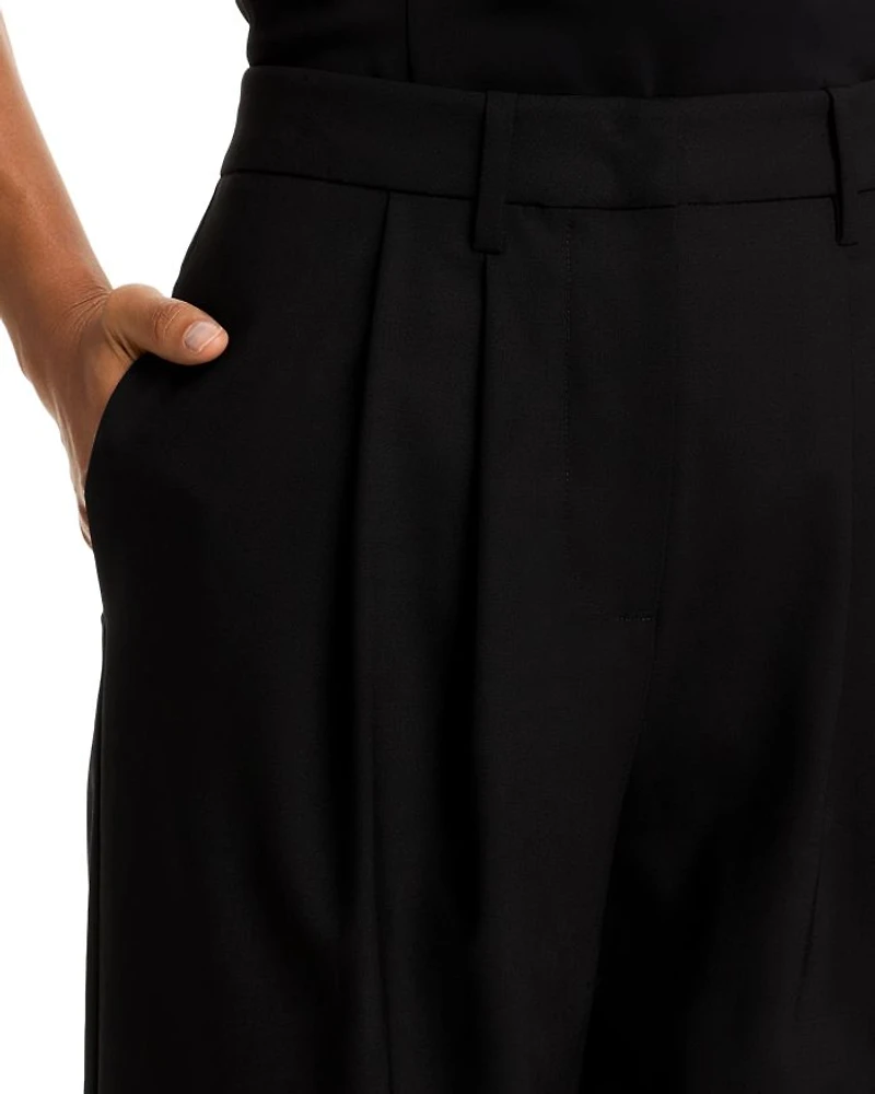 Pleated Pants