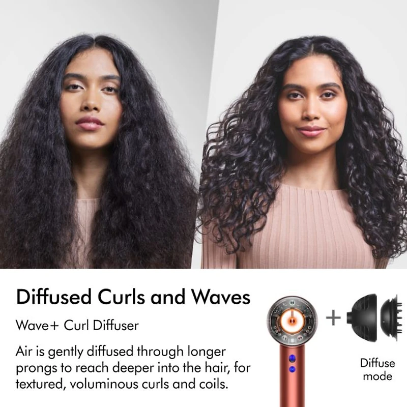 Special Edition Supersonic Nural™ Hair Dryer | Strawberry Bronze/Blush Pink