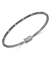 Bloomingdale's Fine Collection Black & White Diamond Tennis Bracelet