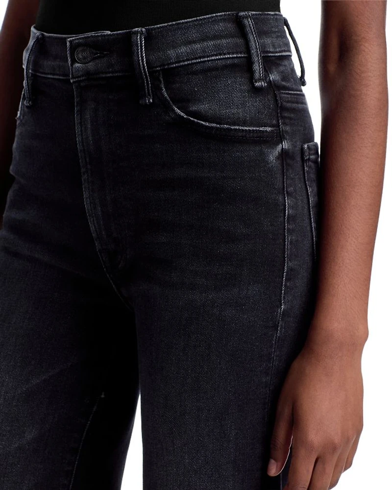 The Hustler Roller Sneak High Rise Jeans Not Today Satan