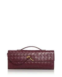 Andiamo Intrecciato Leather Clutch