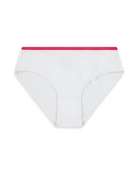 Girls' Cotton Stretch Jersey Bikini Briefs, Pack of 5 - Big Kid