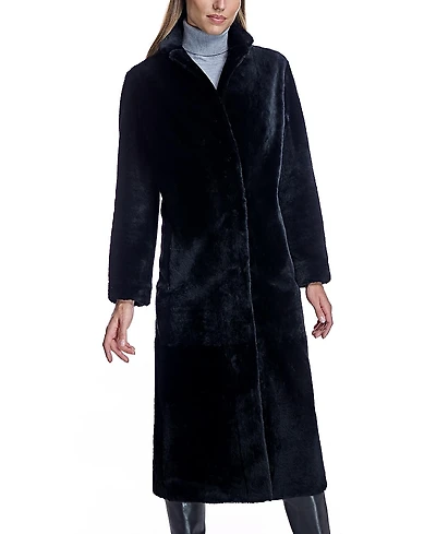 Maximilian Long Shearling Coat