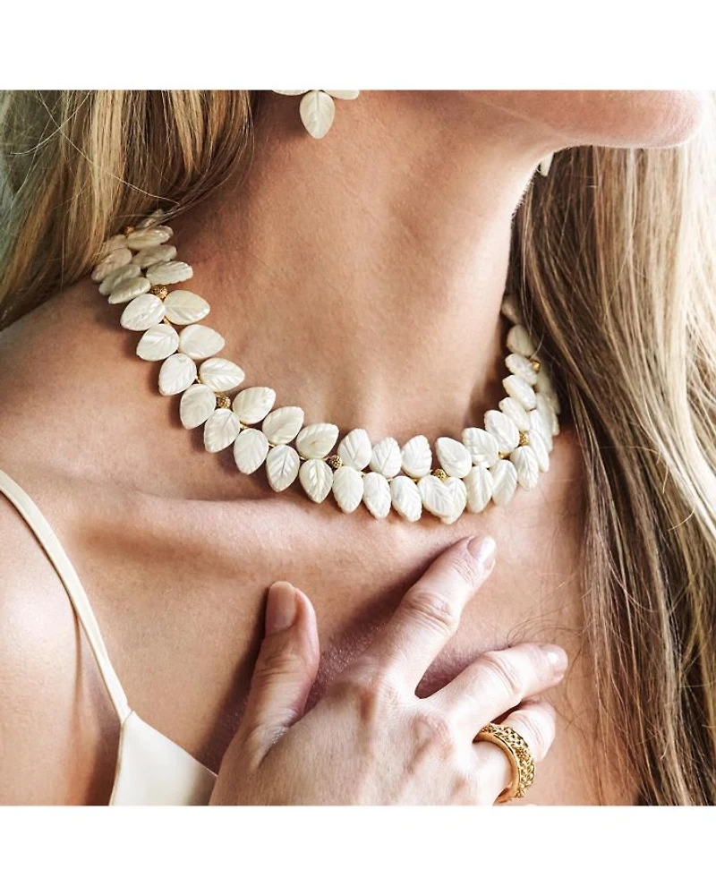 Mermaid Garden Vine Necklace, 17"