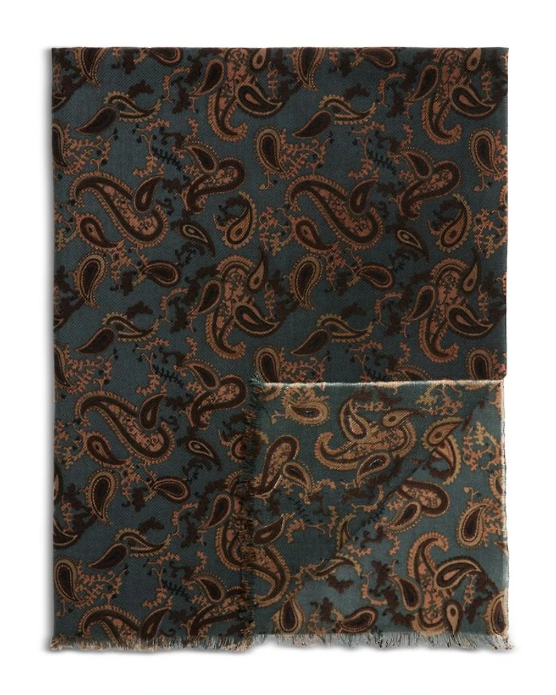 Paisley Print Scarf - Exclusive