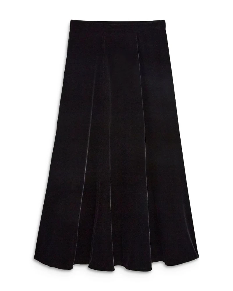 Charteris Velvet Skirt