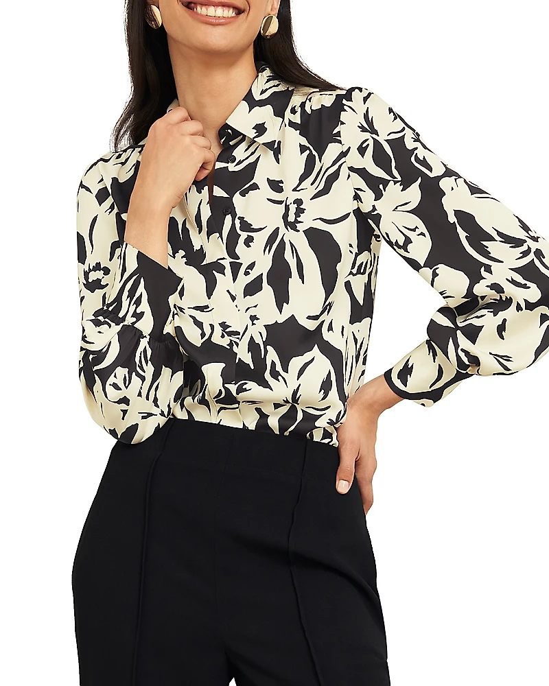 Hobbs London Askham Floral Print Blouse