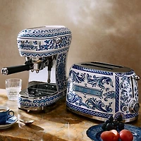 Dolce & Gabbana 50's Retro Style Aesthetic Blu Mediterraneo 2 Slice Toaster