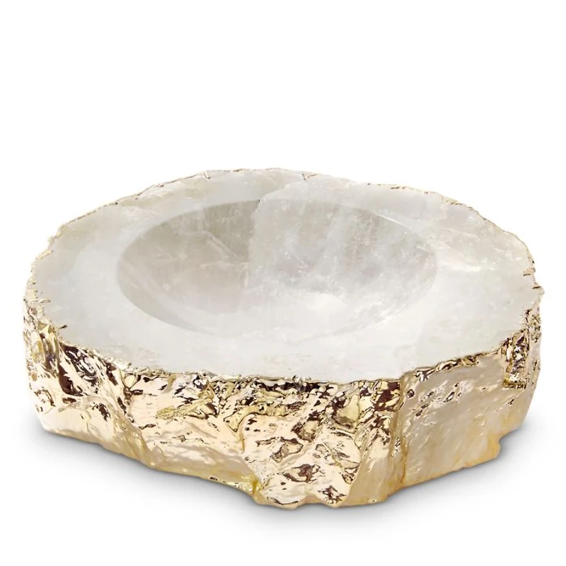 Casca Bowl, Crystal & Gold