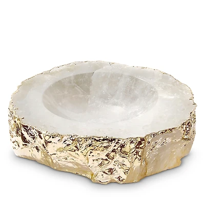 Anna new york Casca Bowl, Crystal & Gold