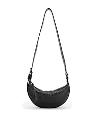 Half Moon Leather Crossbody