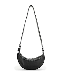 Allsaints Half Moon Leather Crossbody
