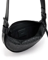Half Moon Leather Crossbody