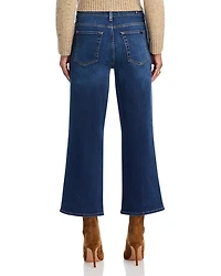 Alexa High Rise Cropped Jeans Wave