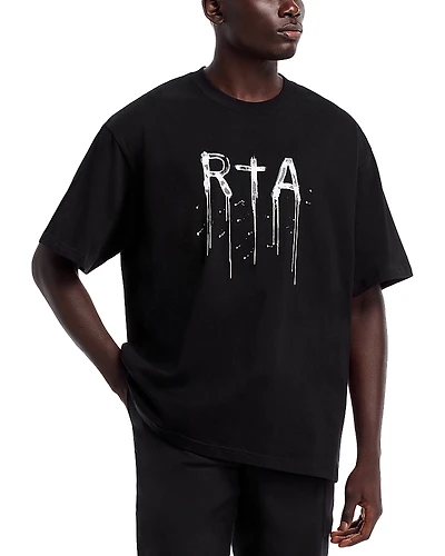 Rta Crewneck Logo Graphic Tee