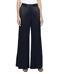 Pilar Wide Leg Silk Pants