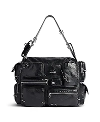Balenciaga Superbusy Large Sling Bag with Piercings