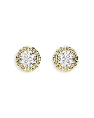 Swarovski Una Crystal Halo Stud Earrings