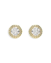 Swarovski Una Crystal Halo Stud Earrings