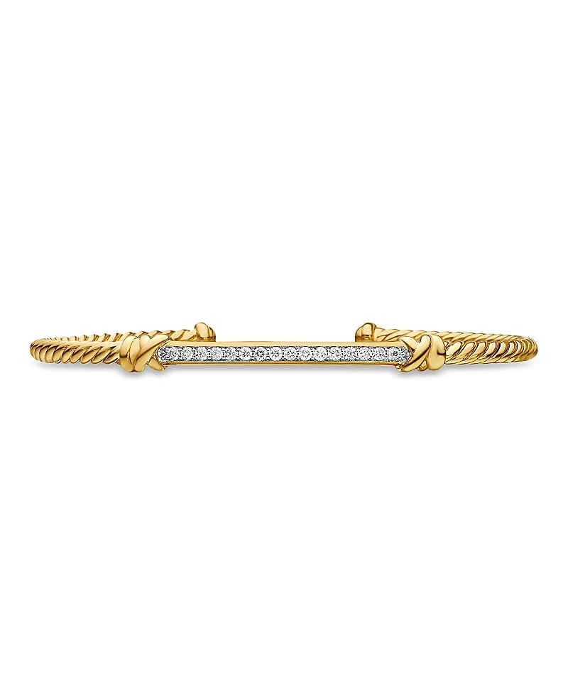David Yurman Petite Helena Two Station Wrap Bracelet