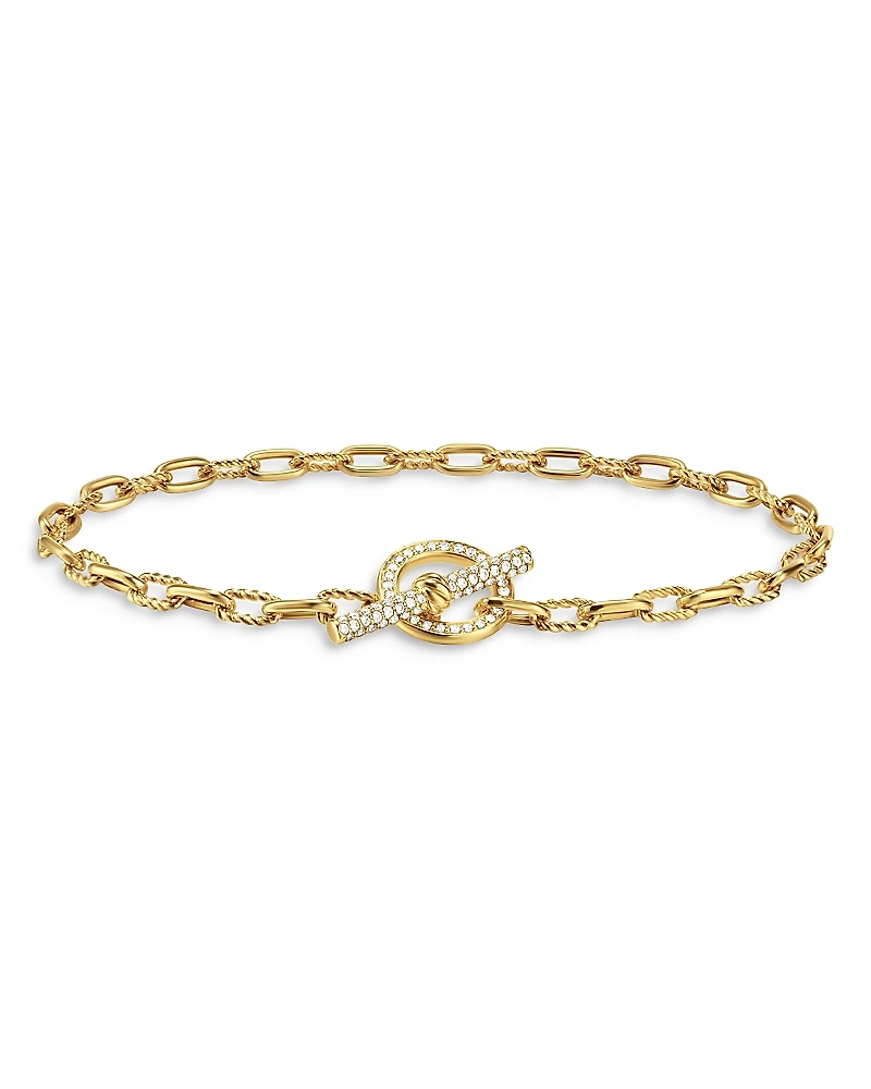David Yurman Dy Madison Toggle Chain Bracelet