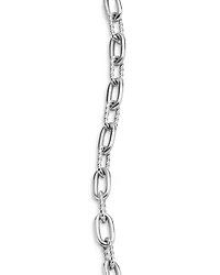 DY Madison® Toggle Chain Bracelet Sterling Silver with Diamonds