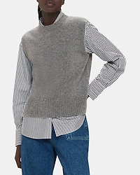 Whistles Wool Sleeveless Tank Sweater