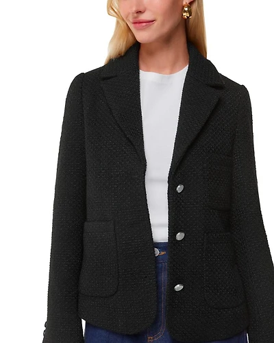Textured Blazer