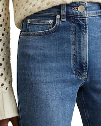 Hattie High Rise Skinny Jeans Mid Blue