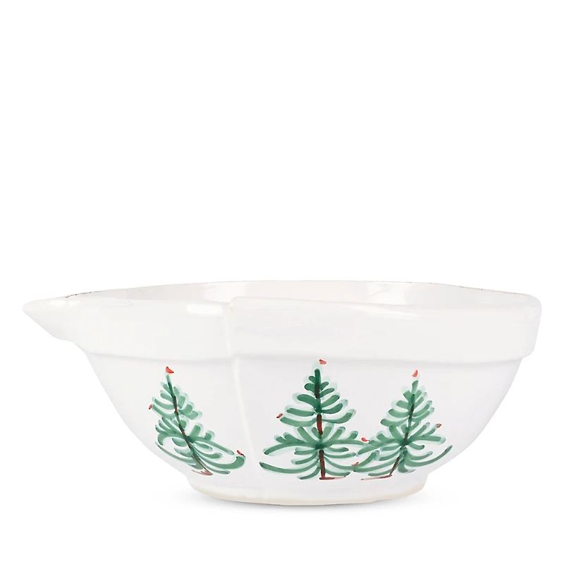 Vietri Lastra Holiday Medium Mixing Bowl