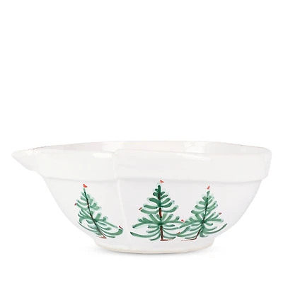 Vietri Lastra Holiday Medium Mixing Bowl