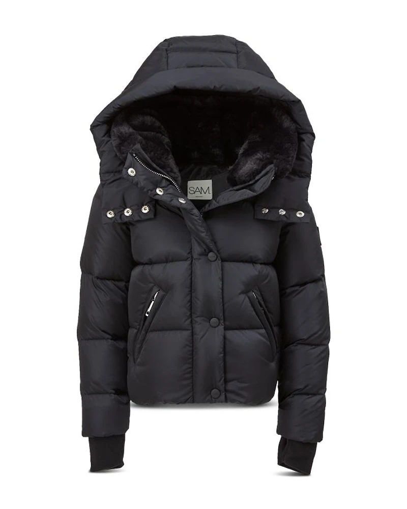 Girls' Lara Hooded Down Jacket - Big Kid