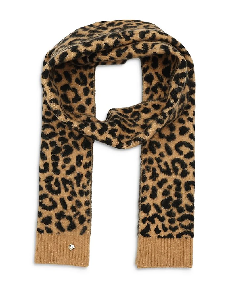 Classic Leopard Scarf