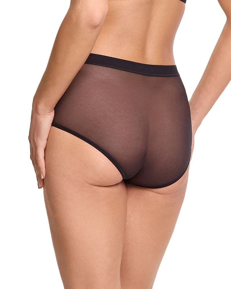 Mesh Boyshort Panties