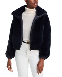 Jeon Reversible Faux Fur Jacket