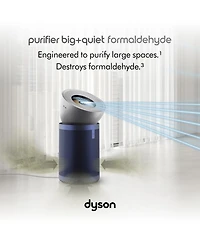 Purifier Big + Quiet Formaldehyde BP03 | Bright Nickel/Prussian Blue