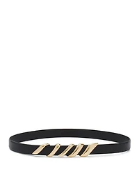 Melodie Ribbon Leather Belt