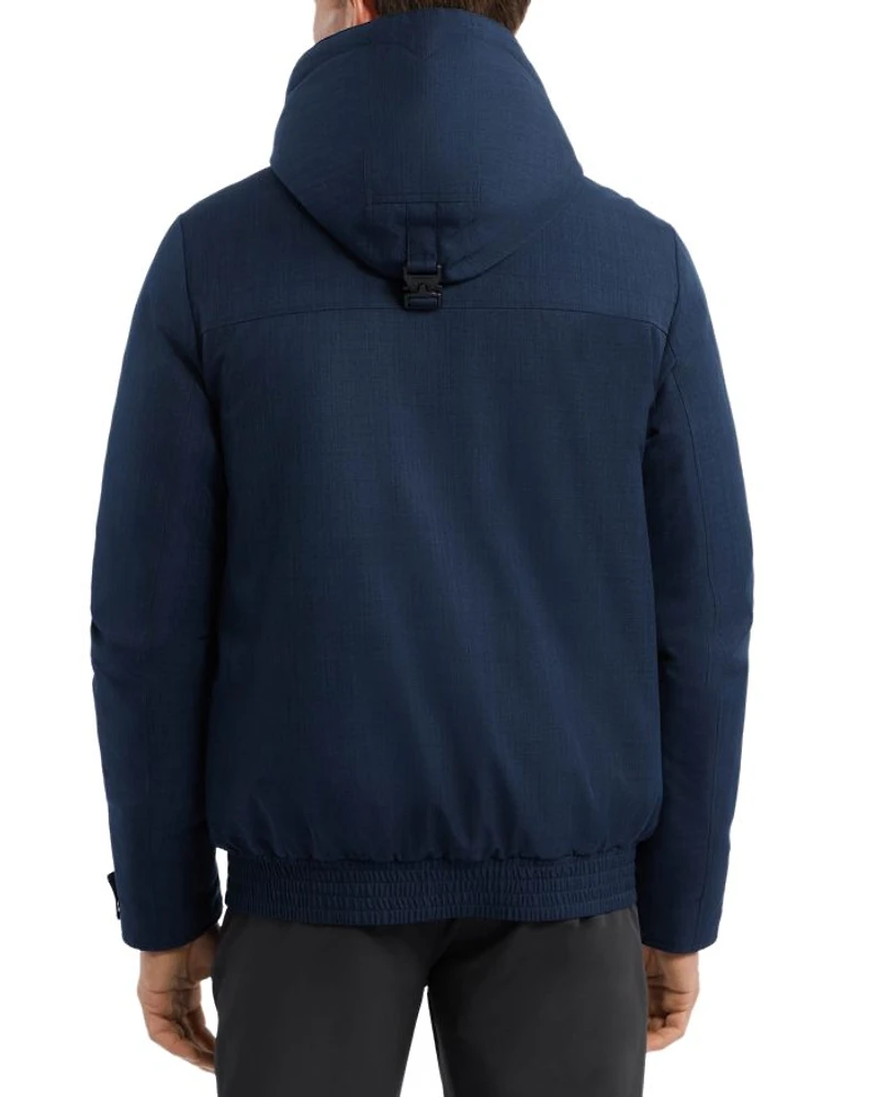 Removable Hood  Full Zip Jacket