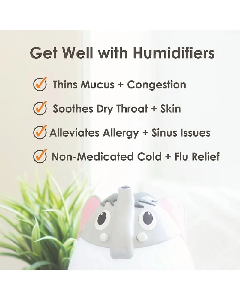 Adorable - Mini Fox - Cool Mist Humidifier, 0.5 Gal.