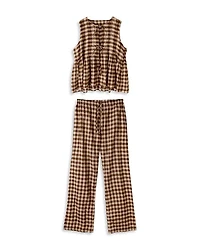 Pleated Cami Lounge Set