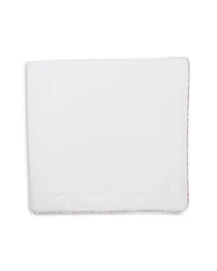 Unisex Check Piping Cotton Blanket