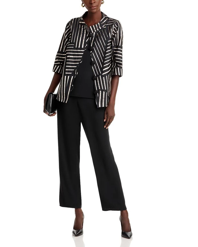 Graphic Jacquard Jacket