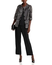 Graphic Jacquard Jacket